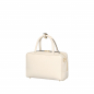 Preview: Crossbody Bag Henkeltasche aus Kalbsleder in creme